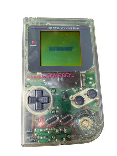 Nintendo game boy dmg clear - boy, dmg-01