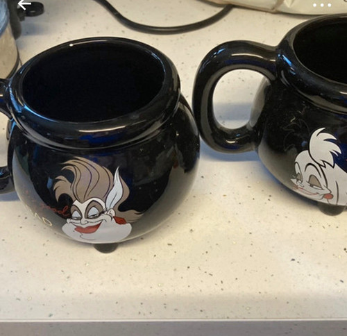 Disney ursula black mugs - ursula,