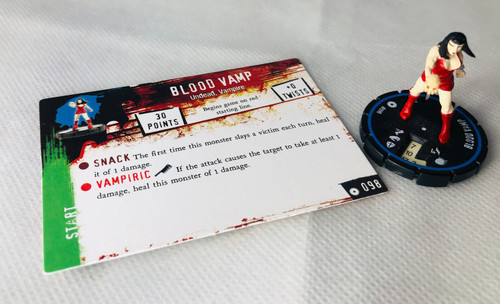 Horrorclix blood vamp 098 - horrorclix, #098