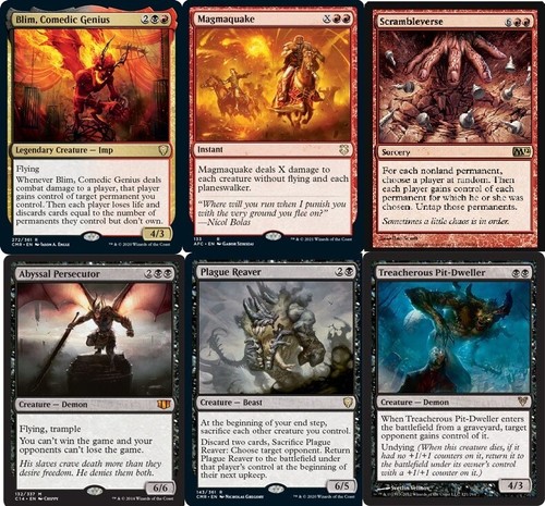 Custom commander deck - -, blim
