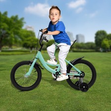 16" Kids Bike 16 Inch Unisex Children Boys/Girls Cycling Bicycle W/ Stabilisers