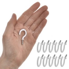 10 x Screw In Hooks Small 25mm