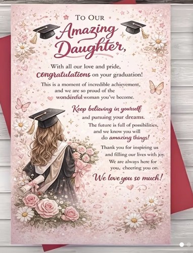 Graduation card for special - card,