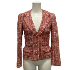 Auth CHANEL - P22966 Red Light