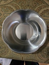 Alessi Italy Stainless Steel Inox 18/10 Serving Bowl 8”  Dish
