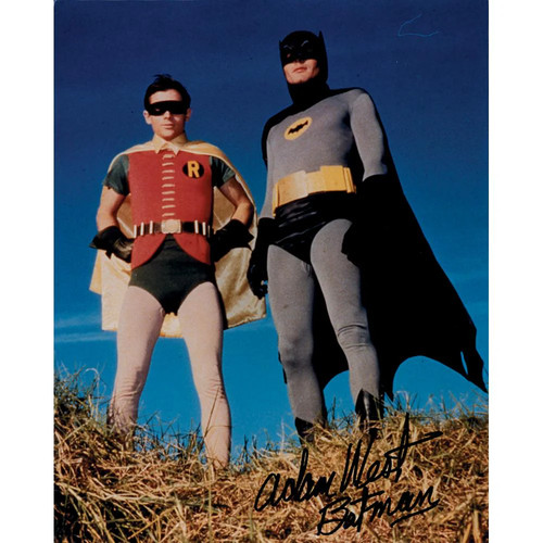 Adam west autograph - adam,