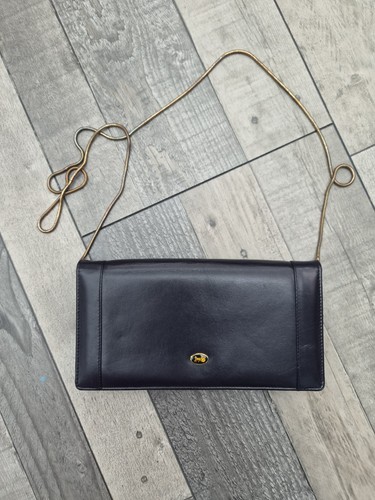 Vintage navy leather - vintage,