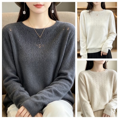 Loose fit womens round neck - fit,