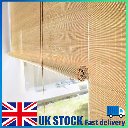 Bamboo roller blinds window - blinds,