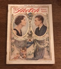 VINTAGE 1934 THE SKETCH