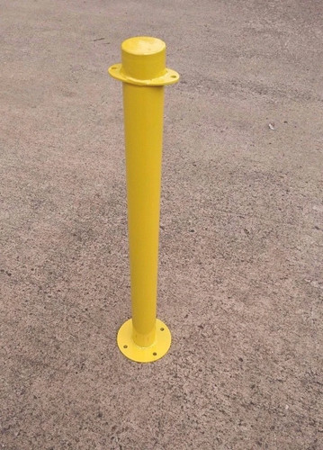 Steel 900mm bollards - ,, yellow