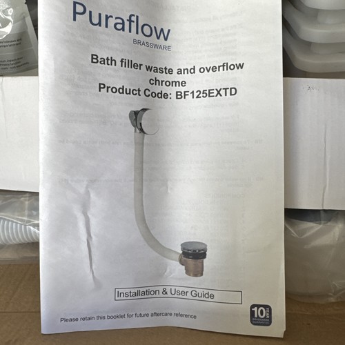 Puraflow bath overflow - puraflow,