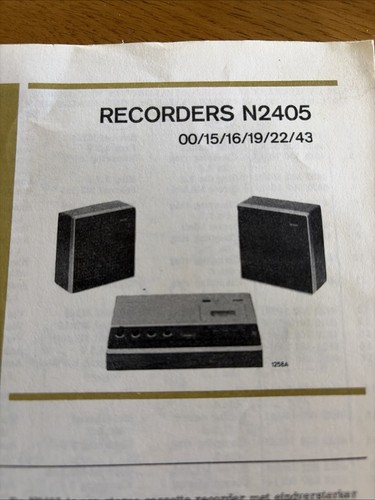 N2405 philips tape cassette - n2405,