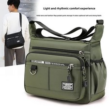 Men's Crossbody Messenger Bag Large Capacity Shoulder Travel Bag