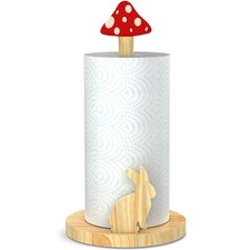 Paper Towel Holder, Wooden