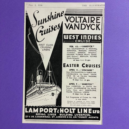 Lamport holt line cruises - &,