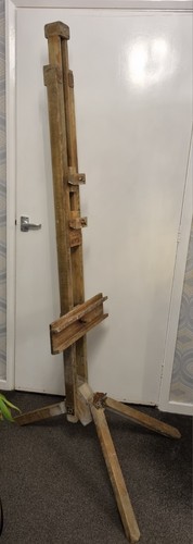 Very large antique easel - large,