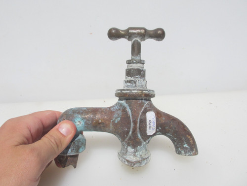 Large victorian brass tap - large,
