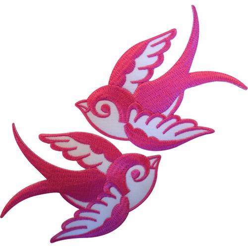 Pair pink white - white, sew
