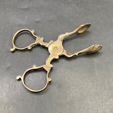 Scissor Shaped Nips 18th Century Sugar Tongs 23g 3" Antique Tableware Cutlery