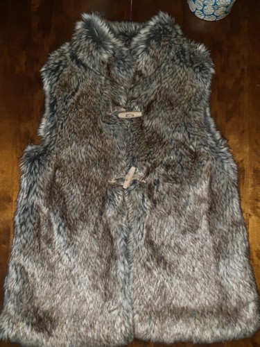 Zara kids faux fur gilet - kids, 13/14