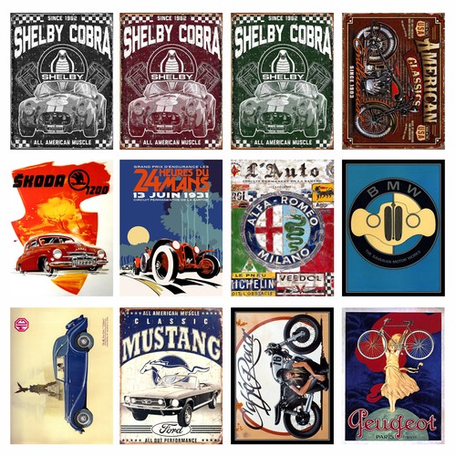 Car motorbikes retro metal - car/motorbikes,