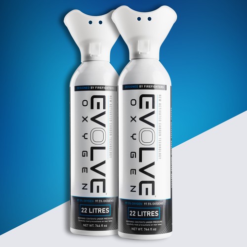 Evolve oxygen cans 44 - evolve, litres