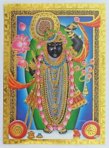 Gold foil embossed hindu god - foil,