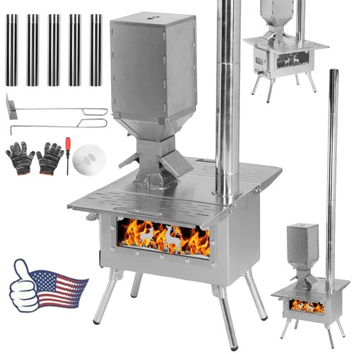 Portable wood burning stove - portable,