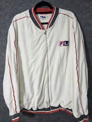 Vintage fila towelling - towelling, track