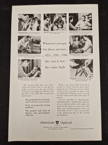 American optical eyewear - american,