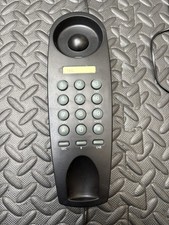 Black Slimline Corded Single