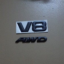 Matte Black V8 + AWD Metal