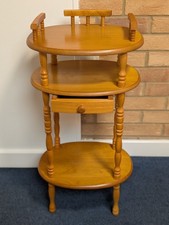 3-Tier Vintage Wooden Stand