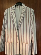 Vintage early 1980's striped Oxford blazer style in very good condition 