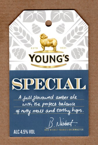 Young brewery special - young's, pump