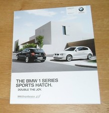 BMW 1 Series Brochure 2010 -