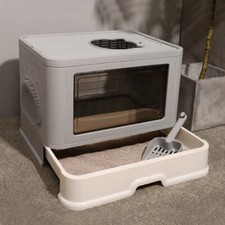 Enclosed Pet Litter Box Drawer