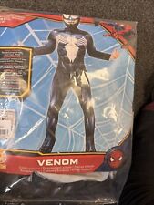 Boys Deluxe Venom Costume Kids Fancy Dress Outfit Alien Villan