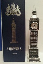 London Big Ben Clock Black