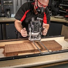 Router surfacing jig - surfacing, compact