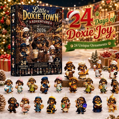 Dachshund dog christmas advent - christmas,