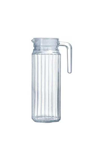 Clear glass fridge jug - 1l,