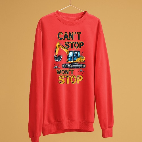 Cant stop wont excavator - wont,