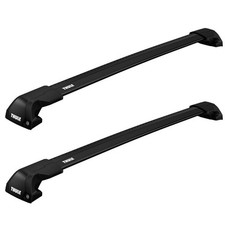 Thule WingBar Edge Roof Bars Black fits Audi A4 Avant 2008-2015 5 doors