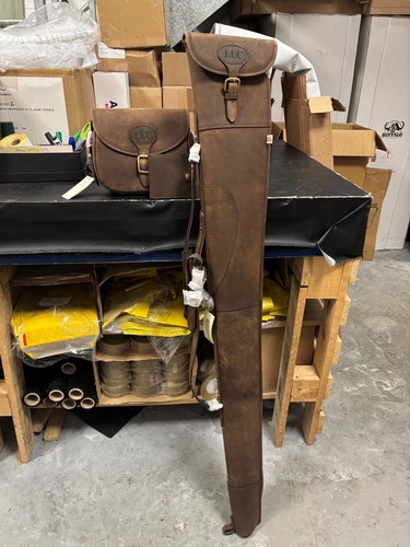 Devonshire leather gun slip - gun,