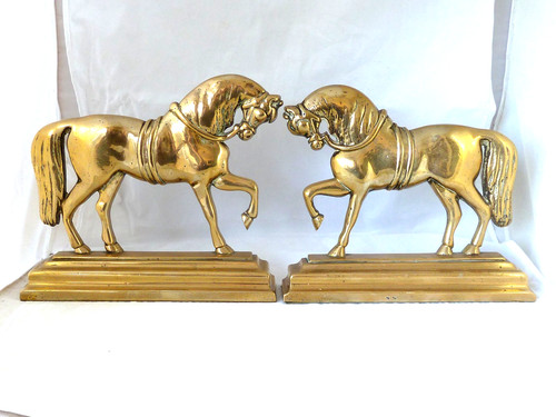 Pair victorian cast - pair,