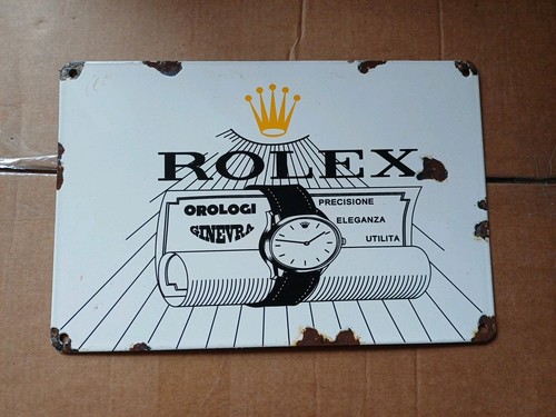 Rolex official retailer - retailer, enamel