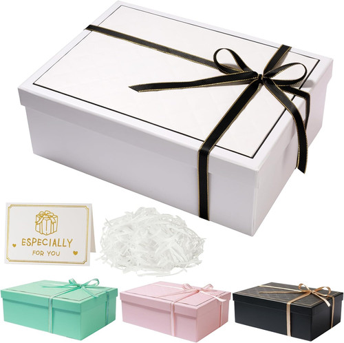 White gift boxes - boxes, with