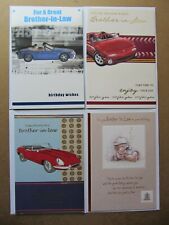 Happy Birthday Brother in Law cards. Multiple designs. Select one card. 